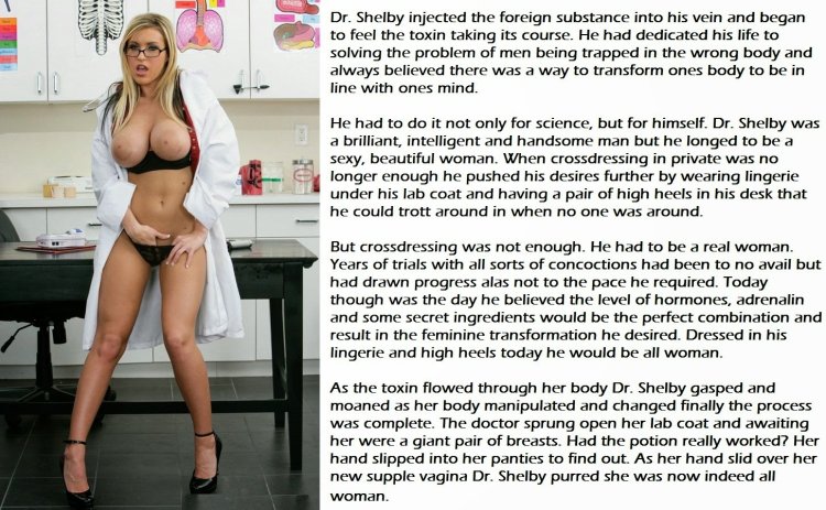 Transformation Caption on Russian Ero