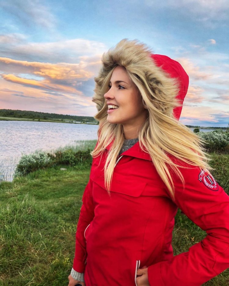 Norwegian model Emily Noring