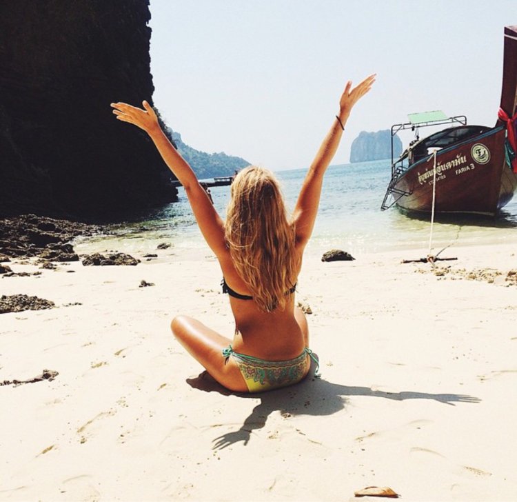 Emily Noring in swimwear