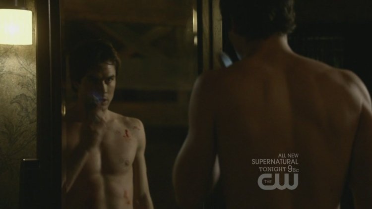 Ian Somerholder, Paul Wesley Naked