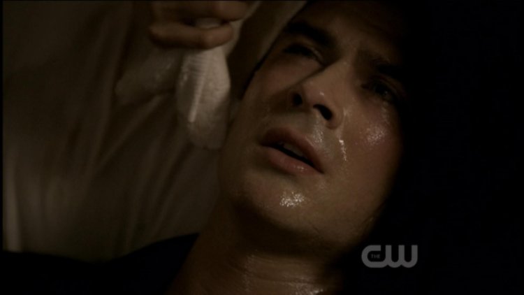 Damon Salvatore Holy Water