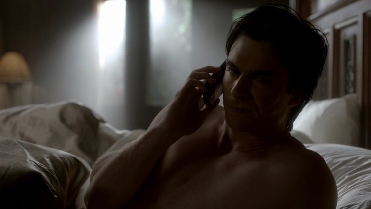 Damon in the hospital