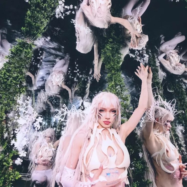 The painted Playboy model France James excited bright photos