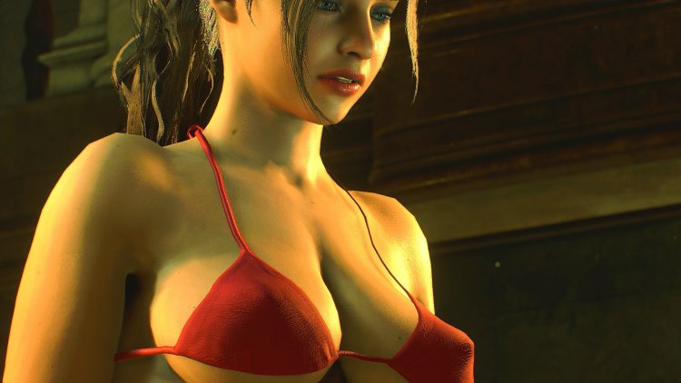 Resident Evil 2 "Listen Claire in Bikini"