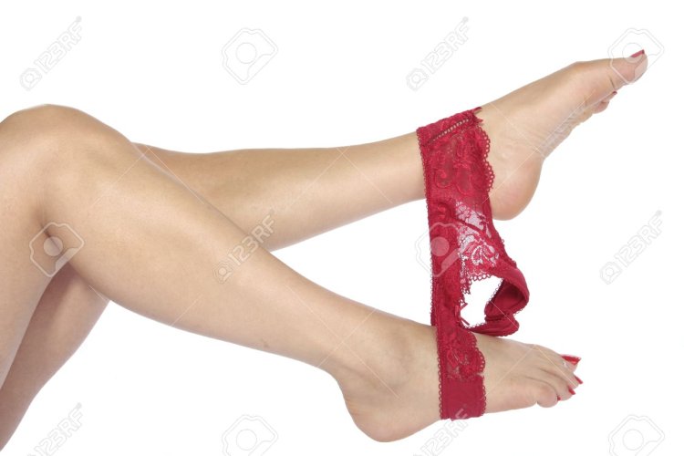 Pink Panties and Legs Wallpaper