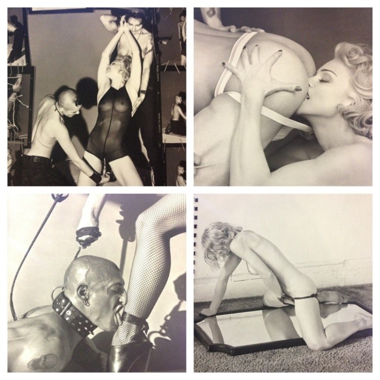 Madonna is engaged in pornography