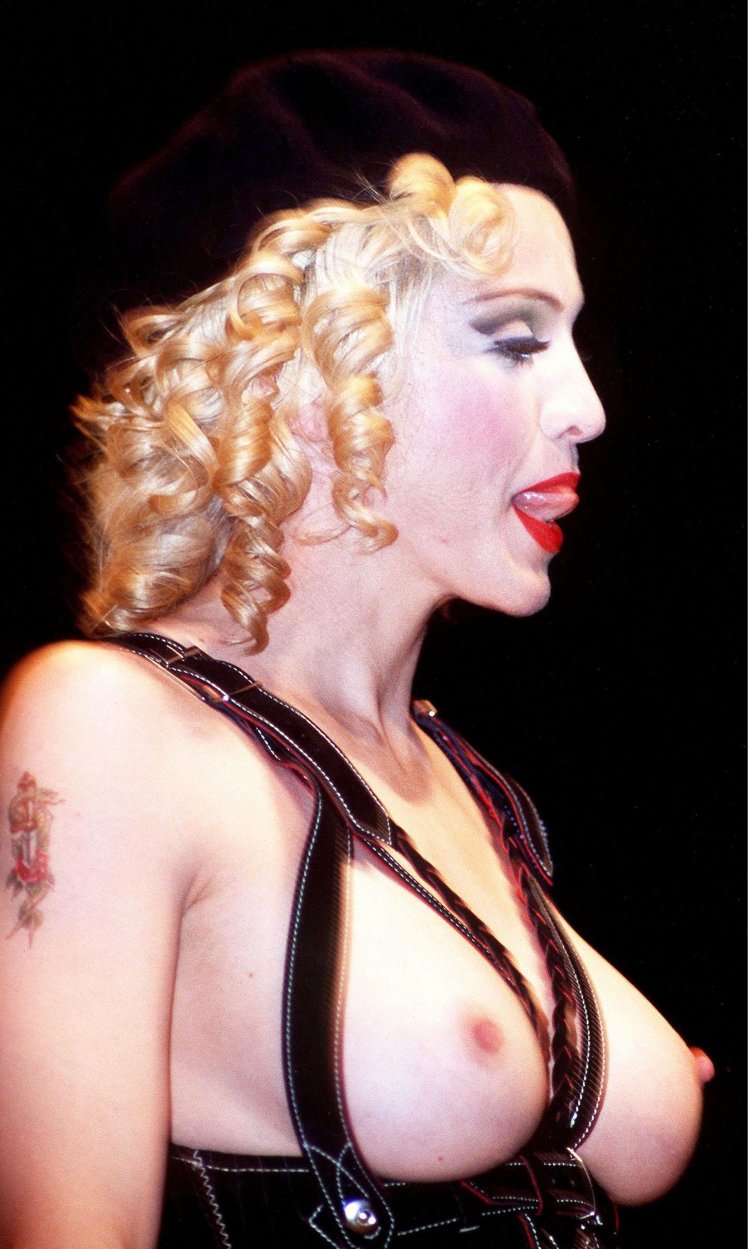 Madonna in youth breasts