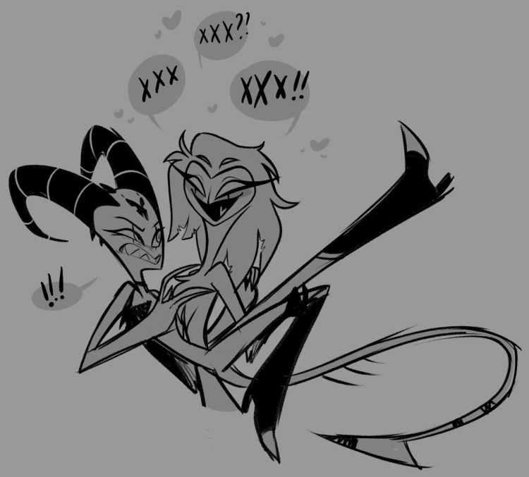 Stolas Helluva Boss pencil