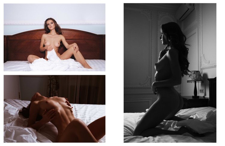 Model Julia Prokopyeva Tits