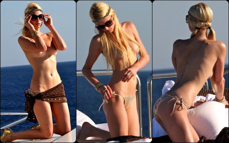 Paris Hilton Paparazzi naked