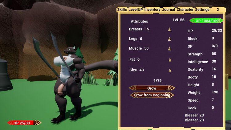 Growth RPG Digitalfurbelow