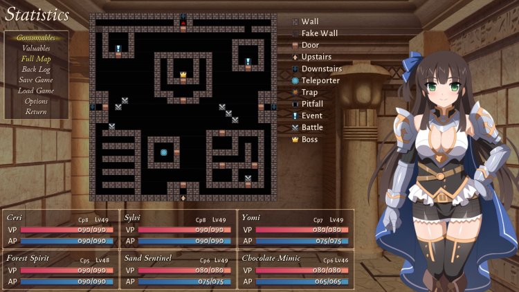 Sakura Dungeon Chocolate Riddle