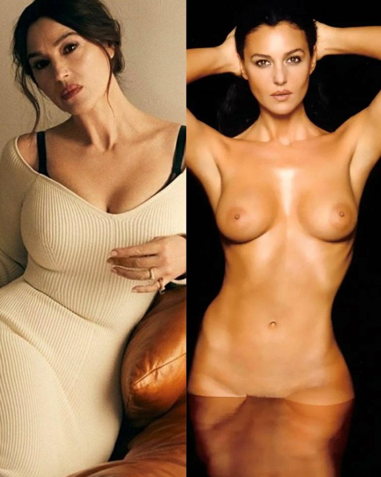 Monica Bellucci naked breasts