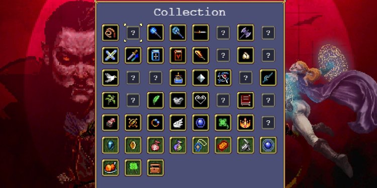 Vampire Survivors items