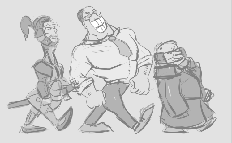 Soviet cartoons crossover