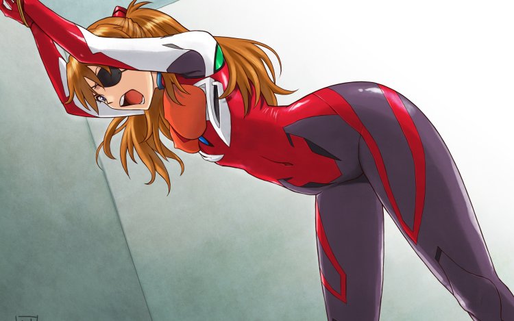 Asuka Langley Surya breasts