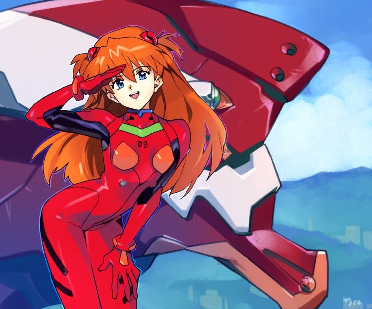Asuka Langley Sorya and Eve 02