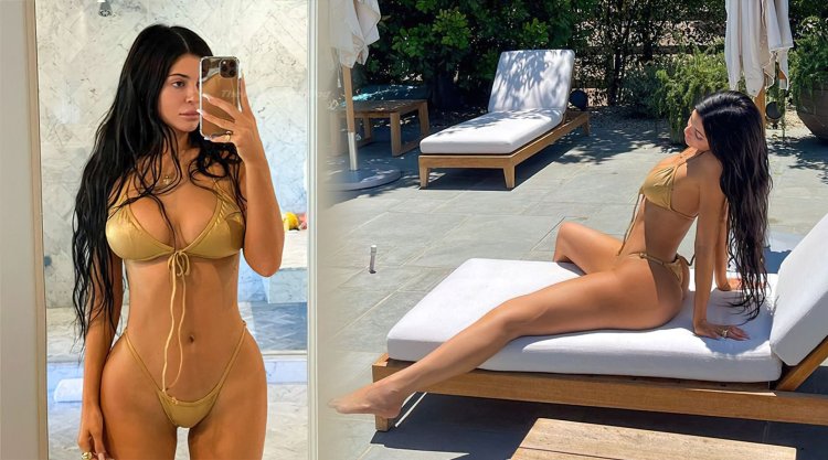 Kylie Jenner in bikini 2021