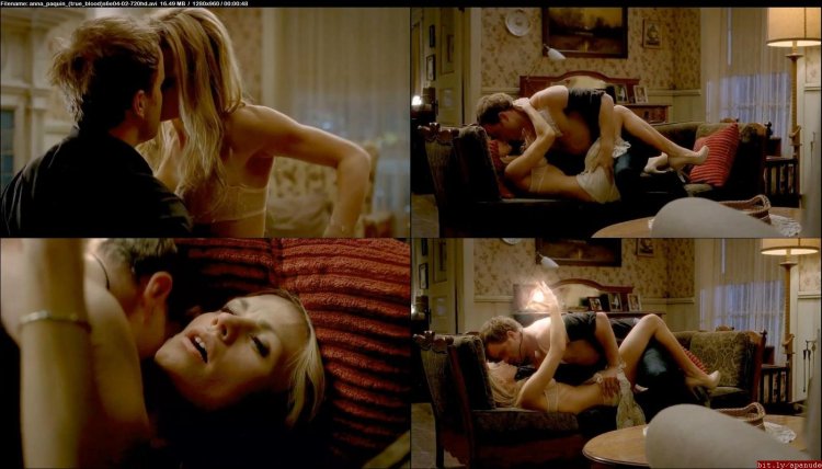 Naked Anna Pakuin in the series "Real Blood"