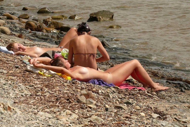 Nudist beach in Moscow Nude
