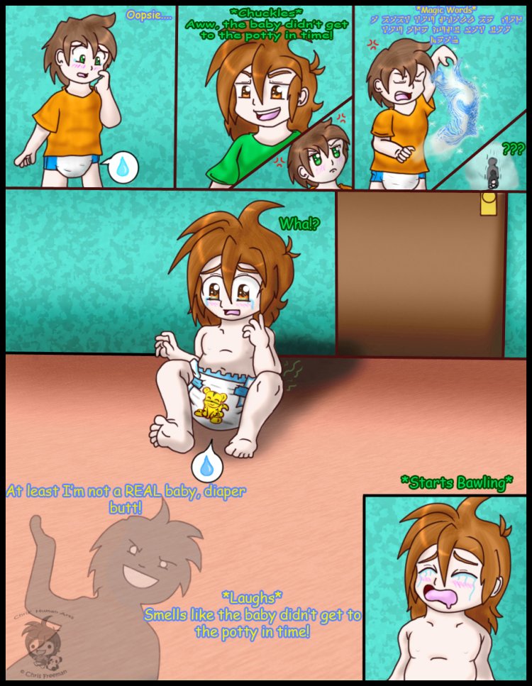 Bakugan Diaper comic