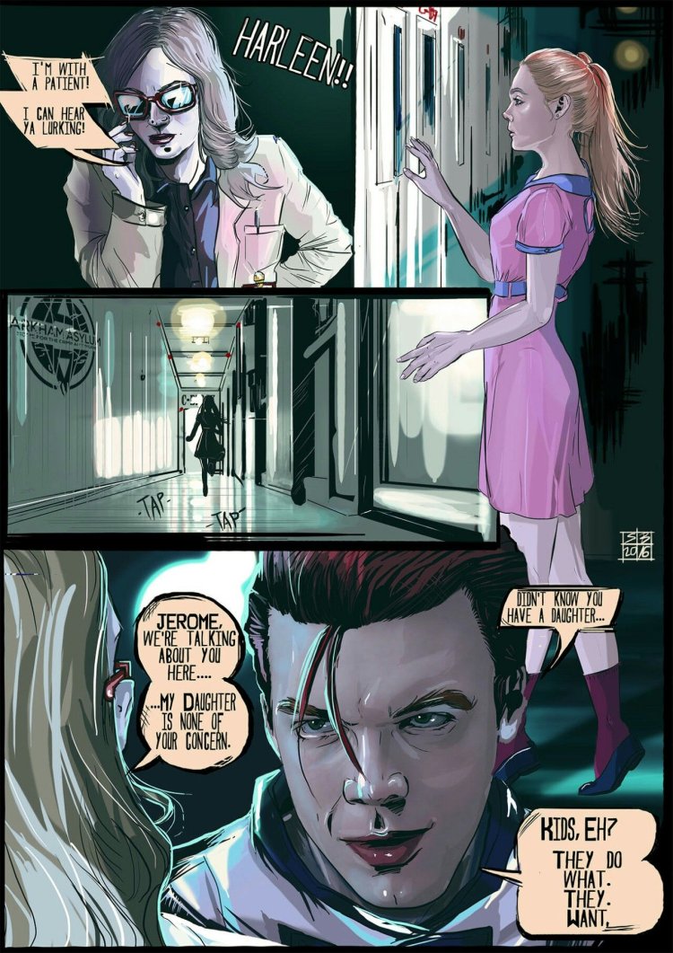 Gotham Jerome Valeska and Barbara
