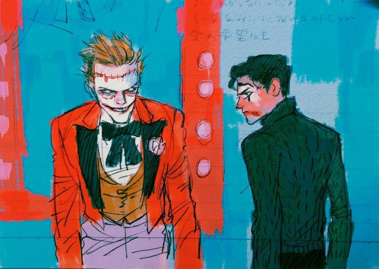 Jerome Valeska and Bruce