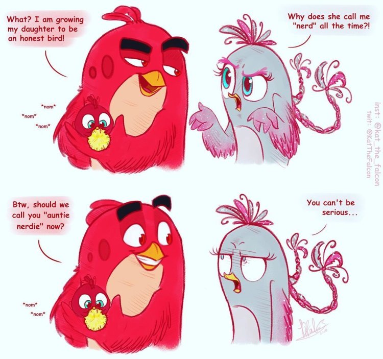 Kat the Falcon Angry Birds