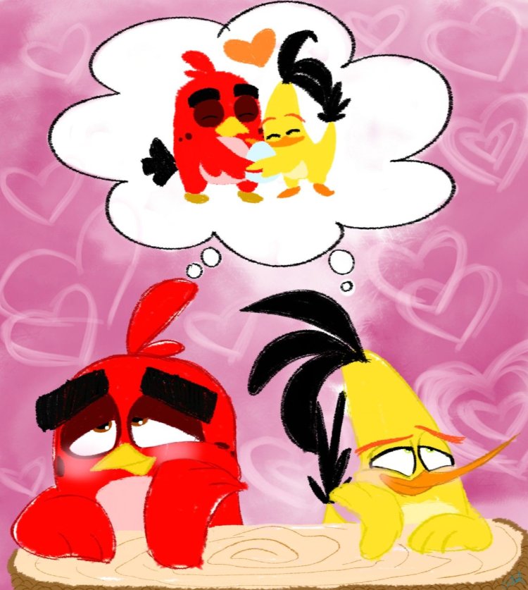 Engry Berdz Red and Chuck Love