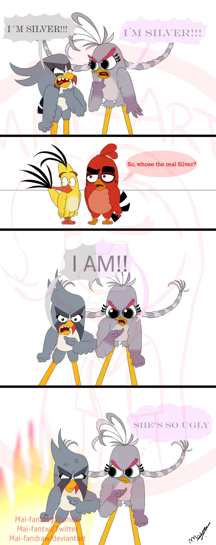 Engry Berdz Silver and Edfika's Red