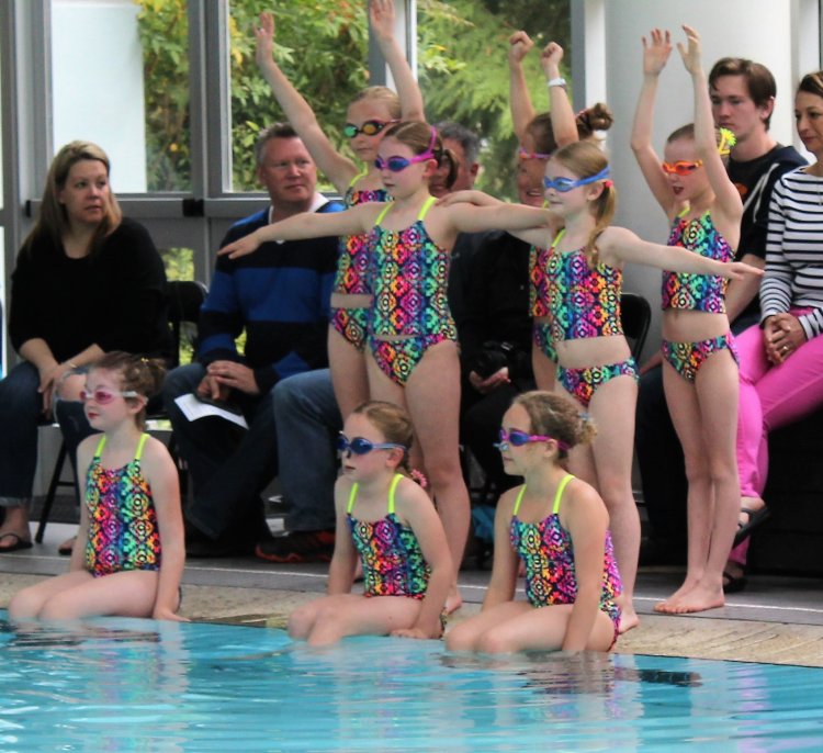 Girls in Artek in swimsuits