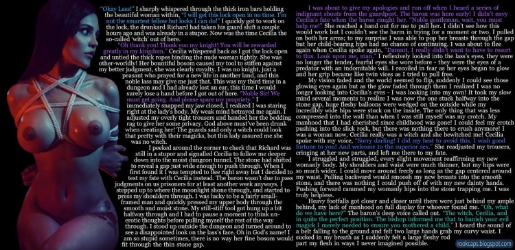 TG Transformation Caption naked naked