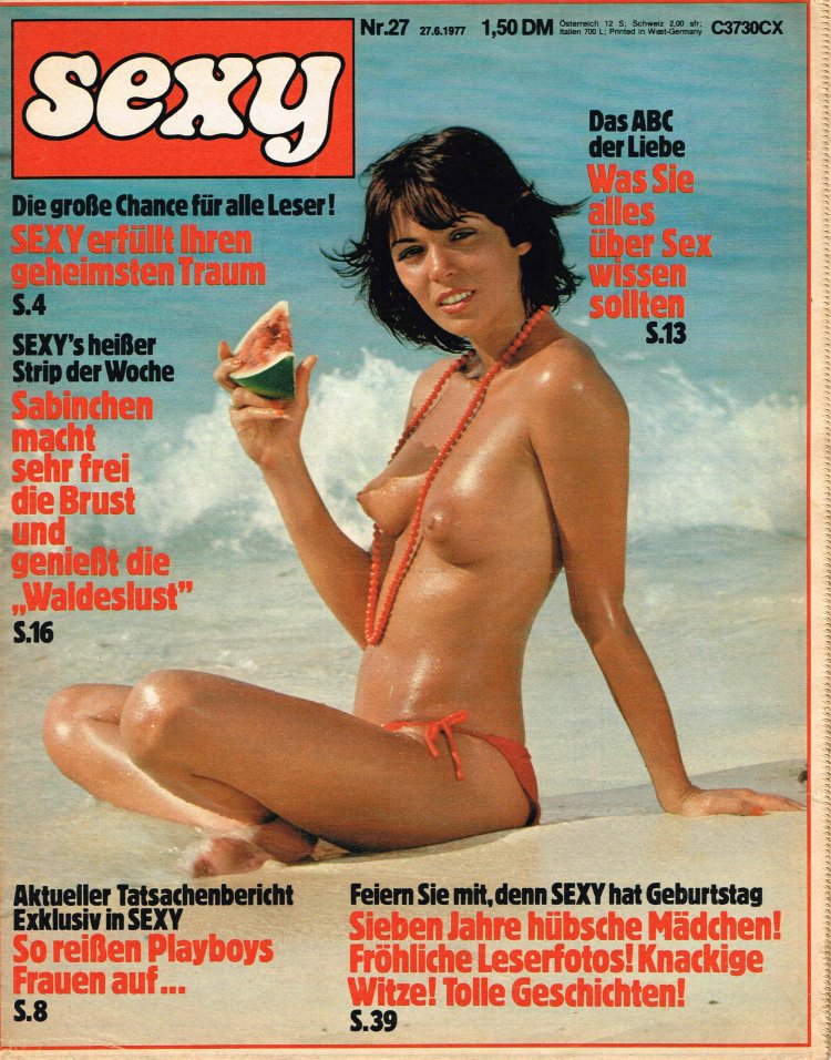 Betty Verzhe in his youth naked