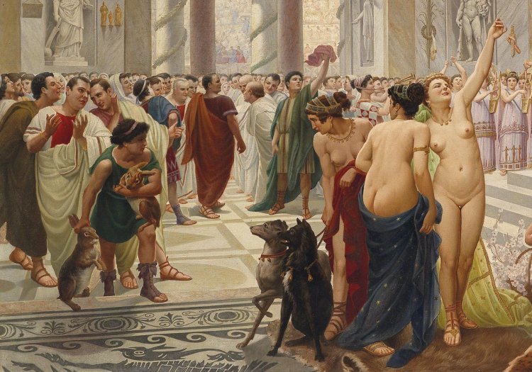 Field of Floralia in ancient Rome