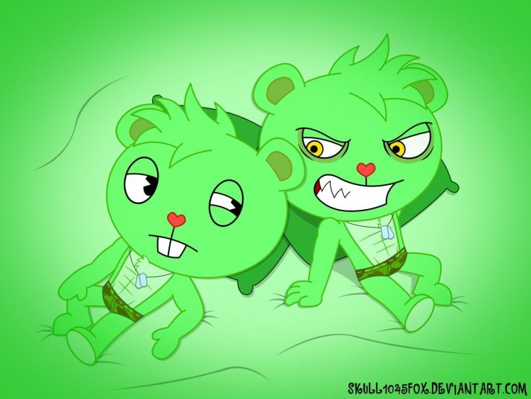 Happy Tree Friends Flippe spikes