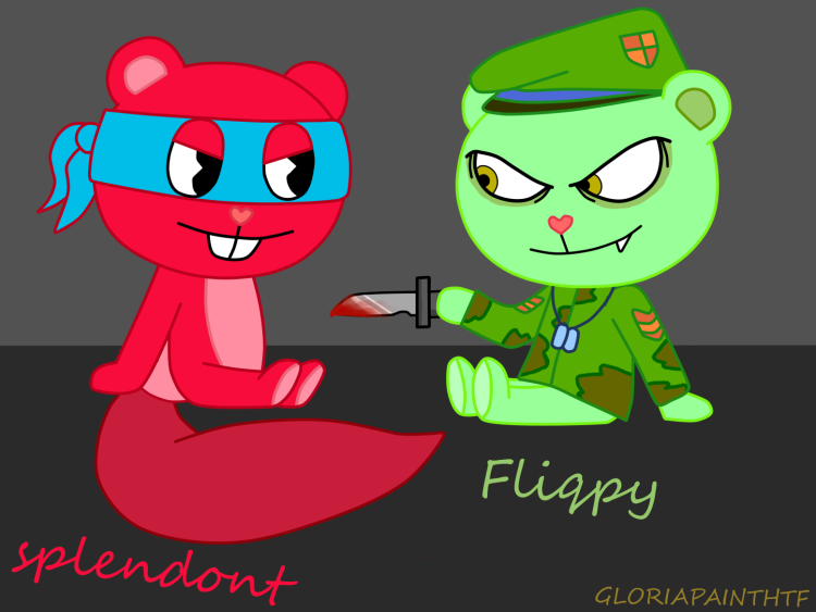 Happy Tree Friends SPLENDONT characters