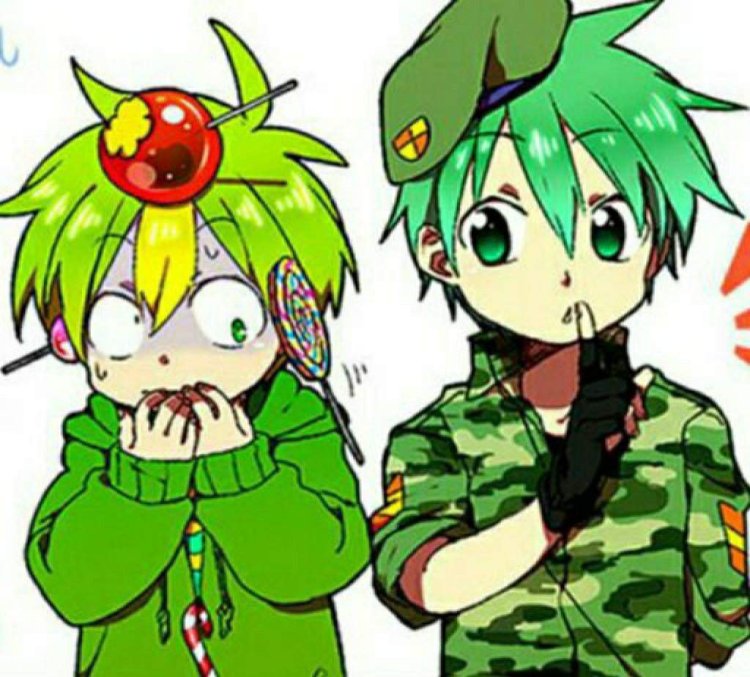 Happy Tree Friends Flippi and Naty