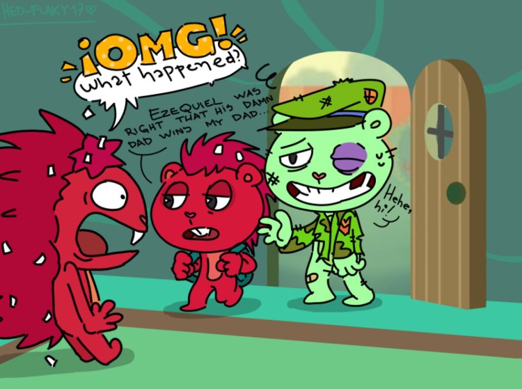 Happy Tree Friends Flippy Comics