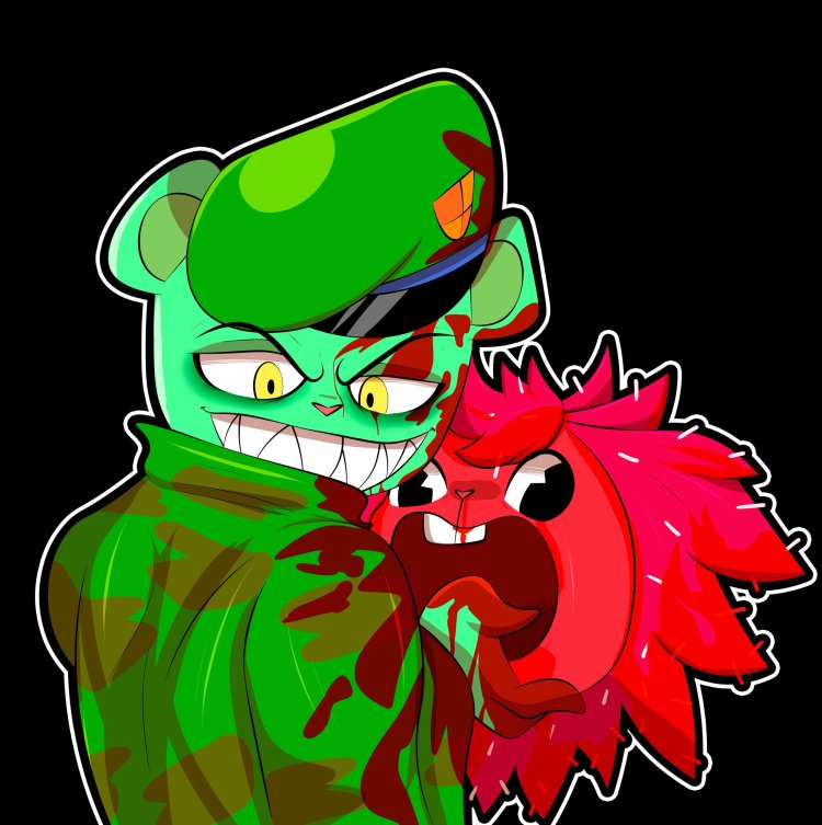 Happy Tree Friends Evil Flaky