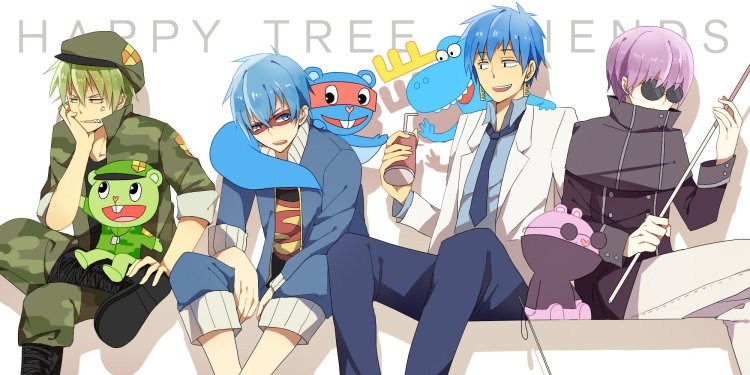 Happy Tree Friends Naty and Splandid