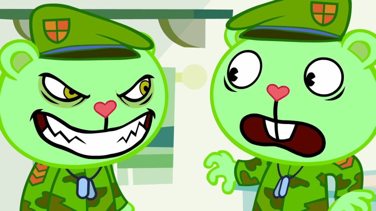 Happy Tree Friends Flippy characters