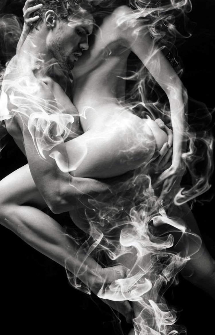 Man and woman country