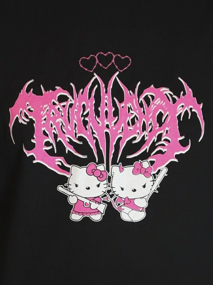 Hello Kitty Kuromi sweatshirt
