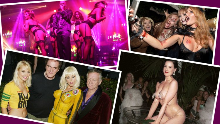 Hugh Hefner Party Playboy