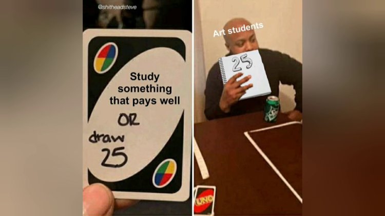 DRAW 25 UNO Meme