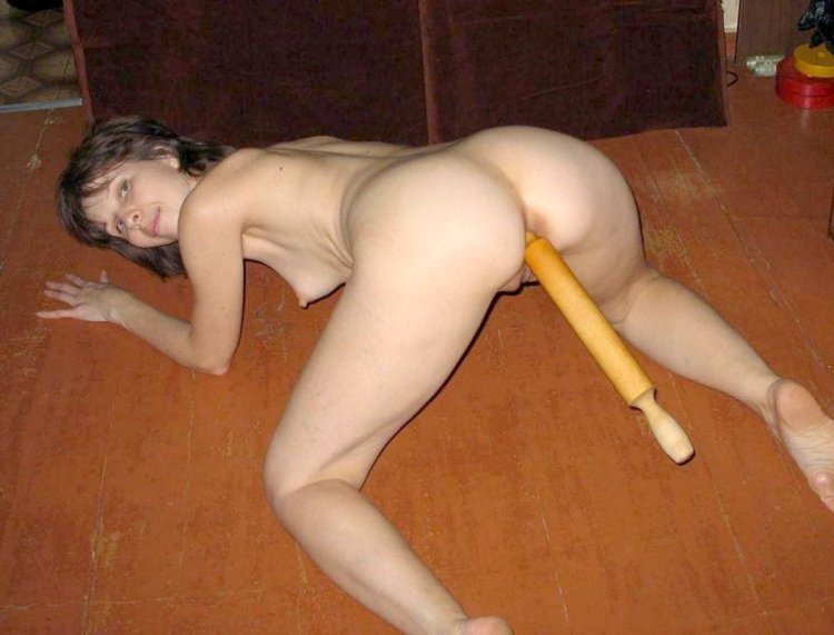 Mop in the anus homemade