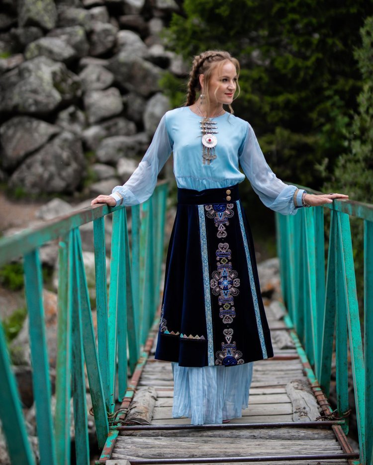 Valentina Shevchenko National clothing