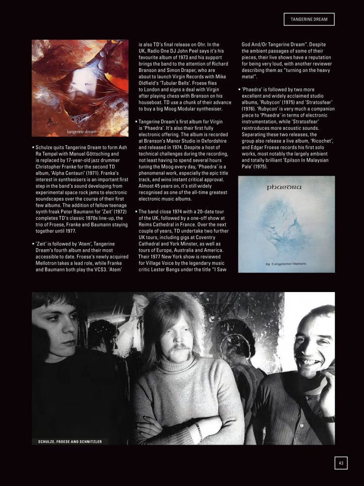 Tangerine Dream - Goblins Club Pictures