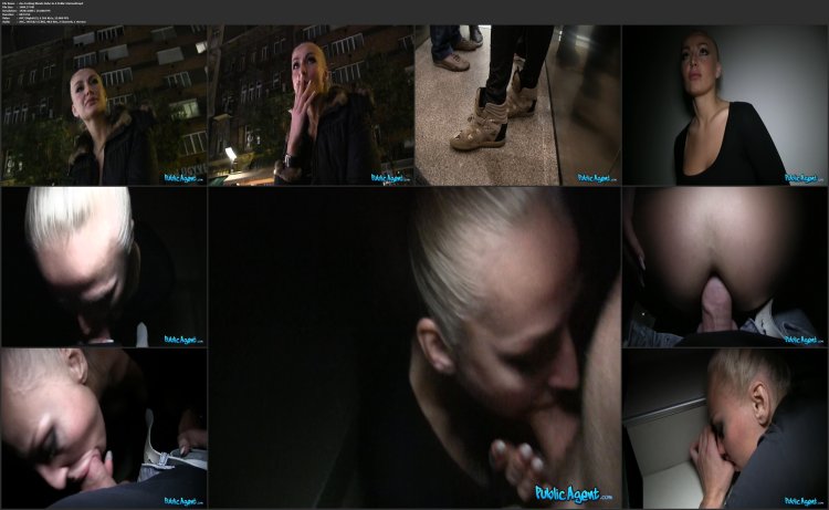 Night Pharaoh - Slavic Student Dees Blowjob in the Stairwell