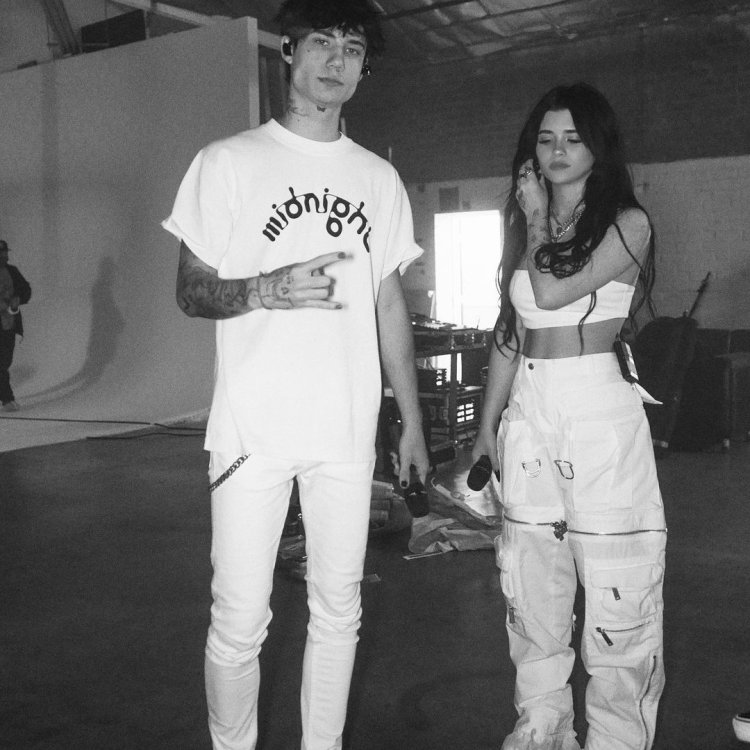 Jaden Hassler and Nessa Barrett